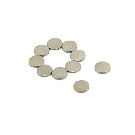 N42 Neodymium Diametrically Magnetised Disc Magnet - 5/16 in. dia x 1/32 in. thick