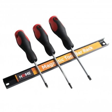 11.8 in. Magnetic Tool Bar Rack - Pack of 3