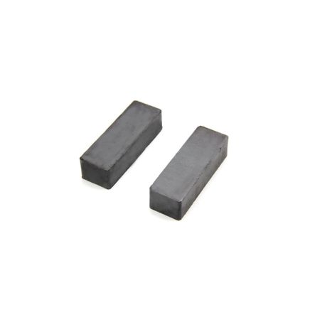 Y30BH Ceramic Rectangular Magnet - 2-1/4 in. x 13/16 in. x 19/32 in. thick - 10.8lbs Pull