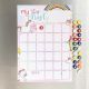 MagFlex® A3 Magnetic Unicorn Reward Chart with Colorful Star Magnets - Flexible Magnetic Sheet