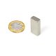 N42 Neodymium Axially Magnetized Rectangular Magnet - 13/16 in. x 3/8 in. x 1-9/16 in. thick - 24.69lbs Pull