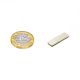 N42 Neodymium Adhesive Rectangular Magnet - 13/16 in. x 1/4 in. x 1/16 in. thick - 3.52lbs Pull