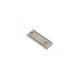 Neodymium Countersunk Channel Magnet - 1-9/16 in. x 1/2 in. x 3/16 in. thick with 2x 1/8 in. holes - 37.48lbs Pull