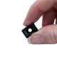 Rubber Coated Cable Holding Magnet - 11/16 in. dia x 1/4 in. high with 5/32 in. Hole Cable Tie Clip - 3.5lbs Pull