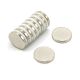 N35 Neodymium Disc Magnet - 13/16 in. dia x 1/8 in. thick - 7.93lbs Pull