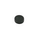 Rubber Coated POS Magnet Countersunk with M4 Boss Thread - 7/8 in. dia x 1/4 in. high - Black - 11.02lbs Pull