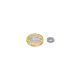 N42 Neodymium PTFE Coated Countersunk Disc Magnet - 3/8 in. dia x 1/16 in. thick x 1/8 in. hole - 2.64lbs Pull (North)