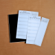 52 Sheet A5 Magnetic Weekly Meal Planner Notepad - Minimalistic