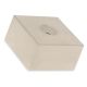 N42 Neodymium Square Magnet - 1-7/8 in. x 1-7/8 in. x 1 in. thick with 5/16 in. dia Countersunk Hole - 209.47lbs Pull (North/South)