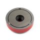 Alnico Shallow Pot Magnet c/w 3/16 in. dia countersunk hole - 1-9/16 in. dia x 3/8 in. thick - 28.67lbs Pull