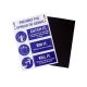 Prevent The Spread of Germs Magnetic Sign - White