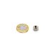 Samarium Cobalt Countersunk Disc Magnet - 3/8 in. dia x 3/16 in. thick x 1/8 in. Hole - 4.41lbs Pull