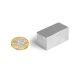 N42 Neodymium Rectangular Magnet - 1-9/16 in. x 13/16 in. x 13/16 in. thick - 63.94lbs Pull