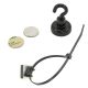 Magnetic Life Hack Pack - Magnetic Cable Tie, Neodymium Hook Magnet & Adhesive Discs