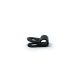 Rubber Coated Cable Holding Magnet - 11/16 in. dia x 1/4 in. high with 3/16 in. Cable Clip - 3.5lbs Pull