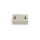 N42 Neodymium Countersunk Rectangular Magnet - 1-3/16 in. x 27/32 in. x 5/16 in. x 2 1/8 in. hole - 37.7lbs Pull Pull