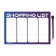 MagFlex® A4 Bold Shopping List Fridge Magnet - Flexible Magnetic Sheet