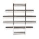 Food Industry Grade Stainless Steel Magnetic Separator Grid - 10,000 Gauss (Size Options Available)