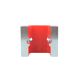 Red Alnico Horseshoe Magnet - 2-9/16 in. x 1-9/16 in. x 2-3/16 in. - 81.59lbs Pull