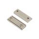 Neodymium Countersunk Channel Magnet - 1-9/16 in. x 1/2 in. x 3/16 in. thick with 2x 1/8 in. holes - 37.48lbs Pull