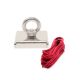 N42 Neodymium Pot Magnet with M10 Eyebolt & 10m Rope - 3 in. x 2-3/16 in. x 9/16 in. thick - 242.55lbs Pull