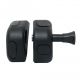 60 x 70 x 1 in. Plastic Magnetic Gate Latch - Black