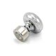 Chrome Handled Jewellery Magnet - 1 in. dia x 1-9/16 in. high - 24.25lbs Pull