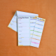 52 Sheet A5 Magnetic Weekly Meal Planner Notepad - Quirky