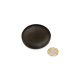 Rubber Cap Suitable for 2-1/4 in. dia Magnets - 2-3/8 in. dia x 1/4 in. high x 1/32 in. thick