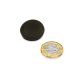 Rubber Cap Suitable for 1 in. dia Magnets - 1 in. dia x 5/32 in. high x 1/32 in. thick