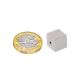 Neodymium Halbach Array Cube Magnet - 3/8 in. x 3/8 in. x 3/8 in. with 1/16 in. hole