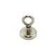 Ceramic Clamping Magnet with M6 Eyebolt - 1-1/4 in. dia - 12.79lbs Pull