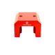 Red Alnico Horseshoe Magnet - 2-1/8 in. x 3-1/4 in. x 2-9/16 in. - 103.64lbs Pull