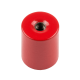 Alnico 5 Deep Pot Magnet Countersunk with M4 threaded hole - 1/2 in. dia x 5/8 in. thick - 3.3lbs Pull