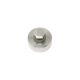 N42 Neodymium Stainless Steel Pot Magnet with M8 Internal Thread - 1-1/4 in. dia x 15/32 in. Thick - 85.99lbs Pull