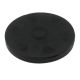 Rubber Coated POS Magnet c/w M6 Boss Thread (Flush x 1/3 in. deep) - 2-9/16 in. dia x 1/3 in. high - 44.1lbs Pull