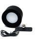 MagLight Magnetic 360° LED Wall Light With 3 Color Temperature Touch & Remote Control (Round) - Black