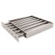 Food Industry Grade Easy Clean Stainless Steel Magnetic Separator Grid - 10,000 Gauss (Size Options Available)