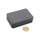 Y30BH Ceramic Rectangular Magnet - 3 in. x 1-7/8 in. x 13/16 in. thick - 11.03lbs Pull