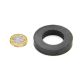 Y30BH Ceramic Ring Magnet - 1-7/8 in. O.D x 1 in. I.D x 3/8 in. thick - 8.82lbs Pull