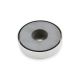 Ceramic Pot Magnet - 3-7/8 in. dia x 7/8 in. thick x 3/8 in. hole - 149.94lbs Pull