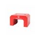 Red Alnico Horseshoe Magnet - 2-9/16 in. x 1-9/16 in. x 2-3/16 in. - 81.59lbs Pull