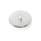 Ceramic Pot Magnet with M10 External Thread - 3-1/8 in. dia x 11/16 in. thick - 125.69lbs Pull