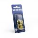 SCREWD 1 in. Brass Plated Cup Hook Kit