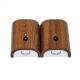 MagLight Magnetic Wall Sconce Sensor Light (Set Of 2 Linked) - Sapele Wood