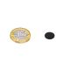 Adhesive N42 Black Epoxy Magnet - 3/8 in. dia x 1/32 in. - 1.27lbs Pull