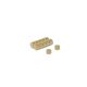 N42 Neodymium Gold Plated Disc Magnet - 1/8 in. dia x 1/16 in. thick