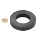 Y30BH Ceramic Ring Magnet - 2-3/8 in. x O.D. x 15/16 in. I.D. x 5/16 in. thick - 5.29lbs Pull