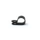 Rubber Coated Cable Holding Magnet - 1.7 in. dia x 1/4 in. high with 5/8 in. Cable Clip - 17.6lbs Pull