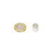 Gold Jewellery Clasp Magnet - 3/16 in. dia x 3/16 in. thick - 1.45lbs Pull